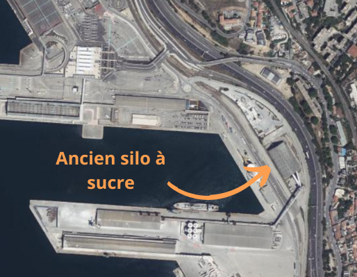 IGN Geoportail Ancien silo à sucre Marseille