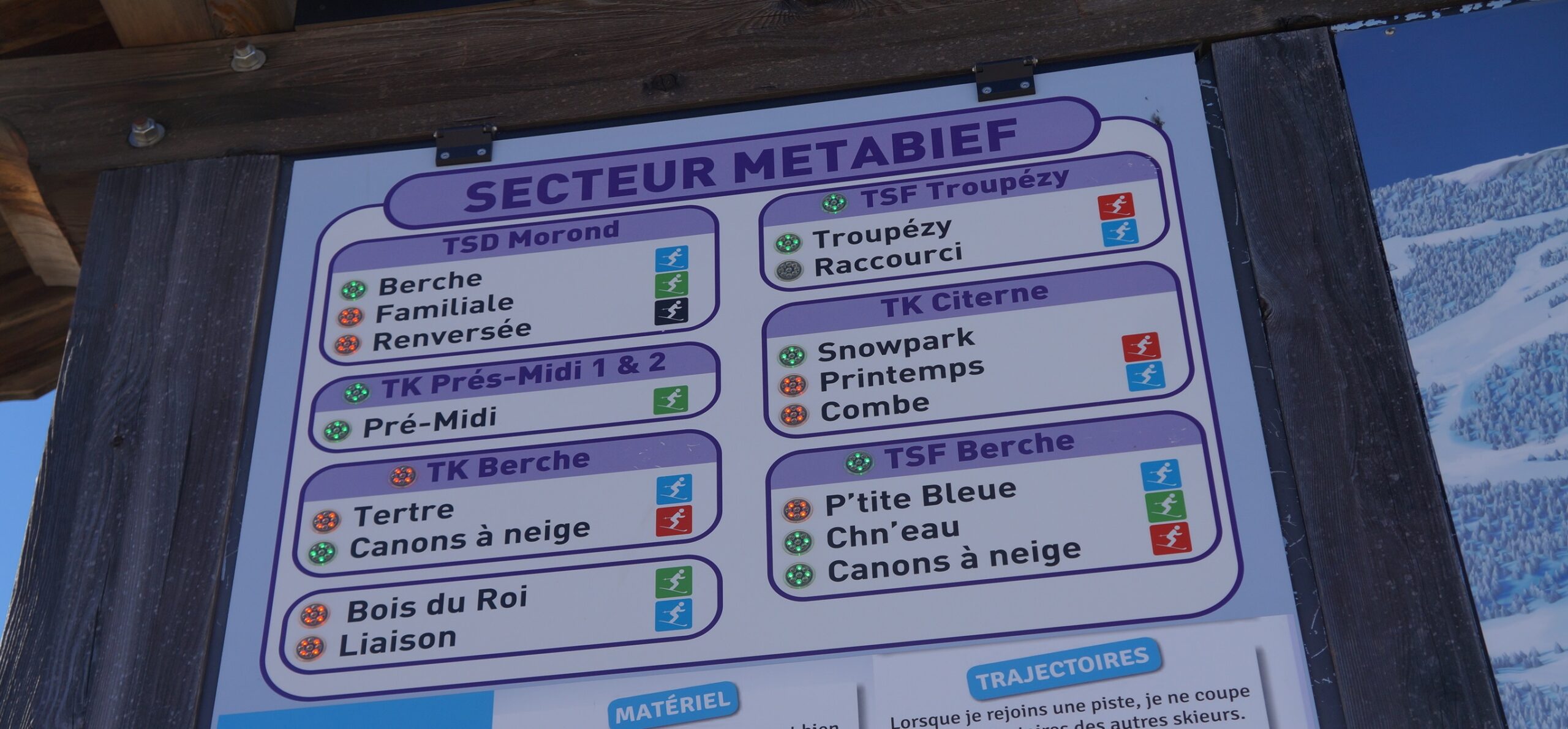 pistes ouvertes ok
